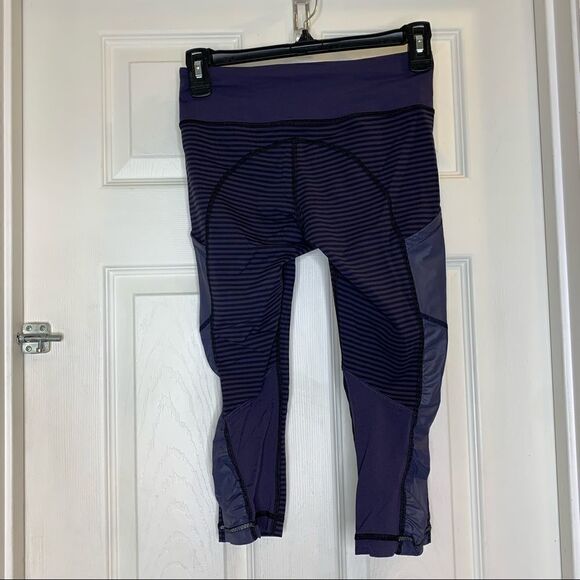 Lululemon Cut The Crop Size 2 Purple - Picture 1 of 6